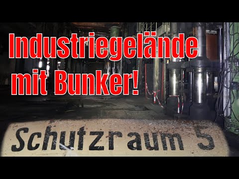 Youtube: Lost Places |Industrieanlage mit jede Menge Maschinen und einem Bunker  | #75