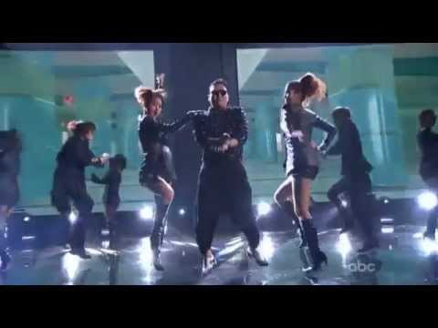 Youtube: PSY - Gangnam Style (Live 2012 American Music Awards) AMA
