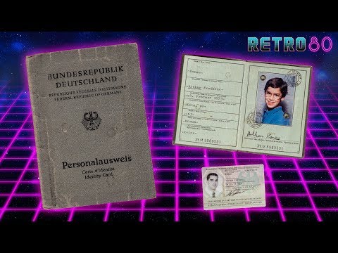 Youtube: Retro80 #05 ☎️ Der alte, graue Personalausweis