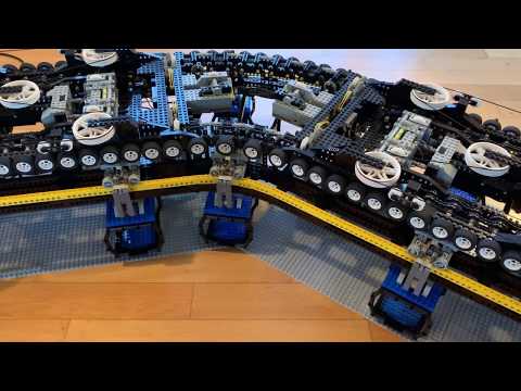 Youtube: Detachable 3S LEGO ropeway intermediate station