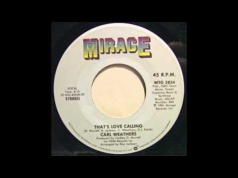 Youtube: CARL WEATHERS - That´s love calling