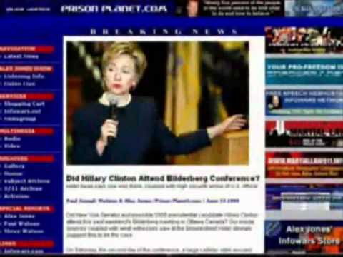Youtube: Both Clintons questioned on Bilderberg meetings