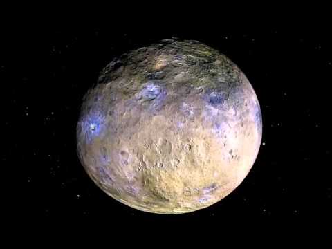 Youtube: Ceres Rotation and Occator Crater