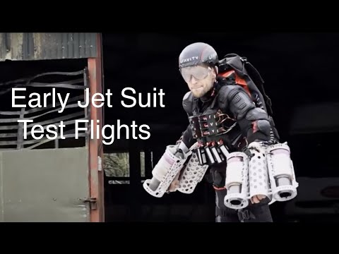 Youtube: 2017 Early Jet Suit Test Flight