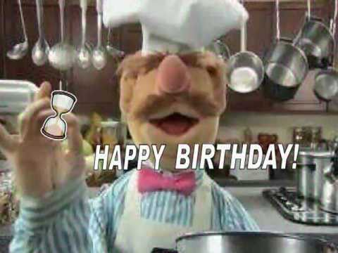Youtube: Happy Birthday, Swedish Chef Style!