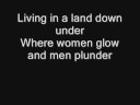 Youtube: Men at Work - Land Down Under (with Lyrics)