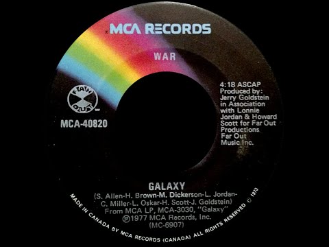 Youtube: War ~ Galaxy 1977 Funky Purrfection Version