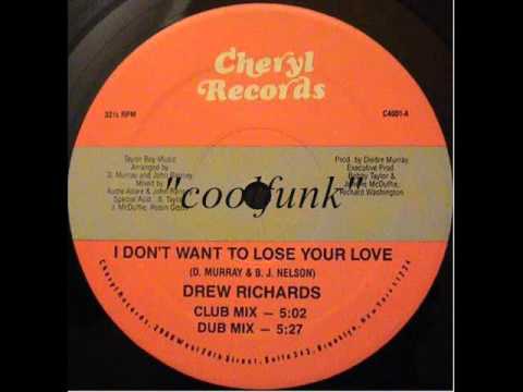 Youtube: Drew Richards - I Don't Want To Lose Your Love (12" Club Mix 1984)