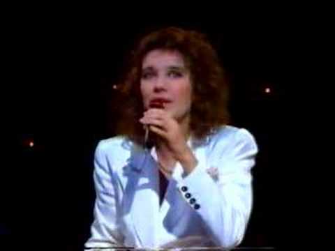 Youtube: Ne partez pas sans moi - eurovision 1988 - Celine Dion