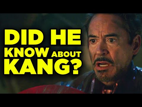 Youtube: Avengers Endgame New Clue! Did Iron Man Know About Kang?
