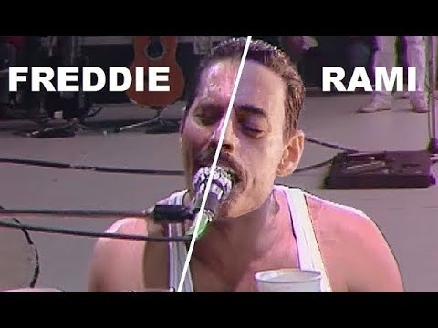 Youtube: BOHEMIAN RHAPSODY MOVIE 2018 [LIVE AID] Side by Side w/ the QUEEN LIVE AID 1985