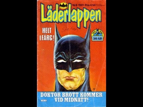 Youtube: Batman swedish "läderlappen"