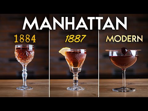 Youtube: Manhattan Three Ways | Whiskey Cocktail History Lesson