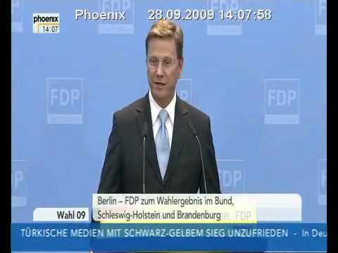 Youtube: Westerwelle: "....es ist Deutschland hier."