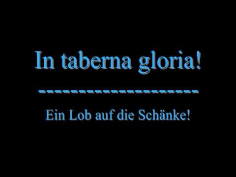 Youtube: Latein üben mit In Extremo - "In Taberna Gloria"