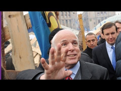 Youtube: John McCain addresses Ukrainian protesters in Kiev