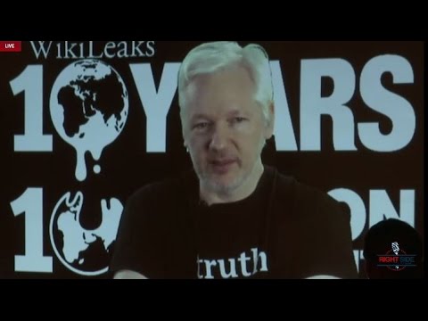 Youtube: Full Event: Wikileaks/Assange Hold Press Conference  10/4/16