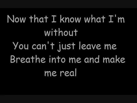 Youtube: Evanescence-Bring Me To Life lyrics