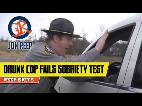 Youtube: Drunk Cop Fails His Own Sobriety Field Test