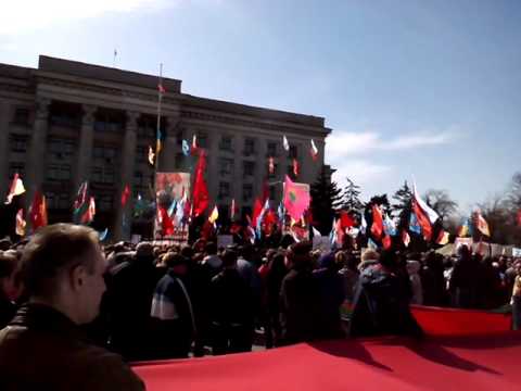 Youtube: Одесса. Куликово поле. 06.04.2014 Одесская Дружина