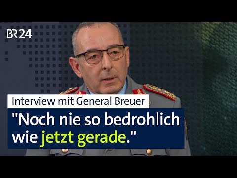 Youtube: General Breuer: Russland rüstet mit 1.500 Kampfpanzern pro Jahr auf - nicht für Ukrainekrieg | BR24