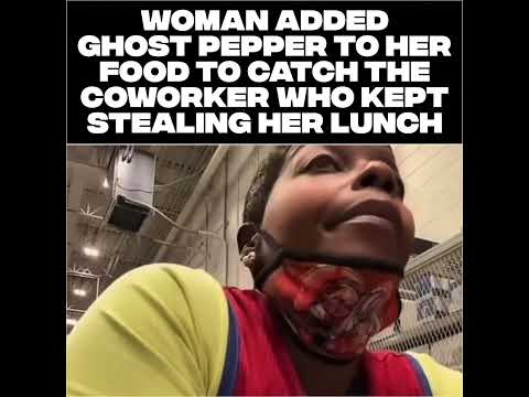 Youtube: Frau mischte Geister-Chili in ihr Essen, um den Kollegen zu erwischen, der ständig ihr Mittagesse...