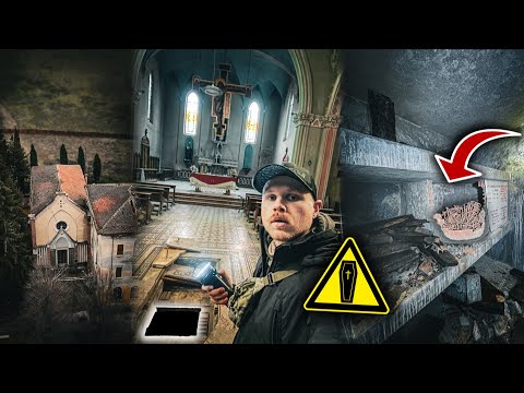 Youtube: SCHOCK! WIR FANDEN EIN GRAB MIT KNOCHEN UNTER LOST KIRCHE!😳