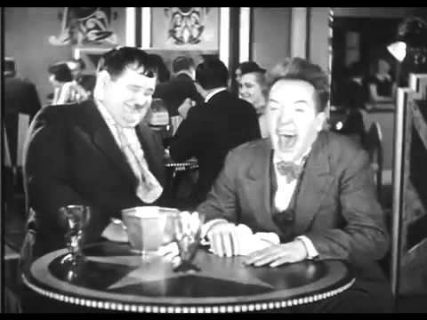 Youtube: Stan Laurel infectious laughing!