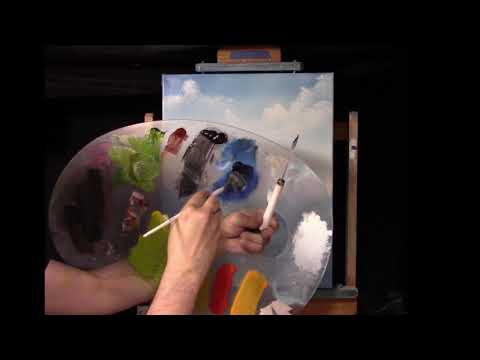 Youtube: Bob Ross Style painting with Certified Instructor Ted Simpson