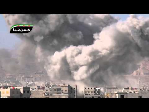 Youtube: توثيق هام جدا | قصف المدنيين بالصواريخ الفراغية 29-10-2012