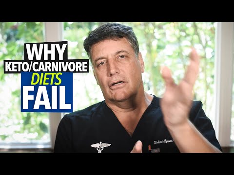 Youtube: Ep:49 Why Keto and Carnivore Diets fail 98% of the Time - by Dr. Rob Cywes the #CarbAddictionDoc