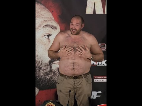 Youtube: 'You Got Beat By A Fat Man!'   Tyson Fury
