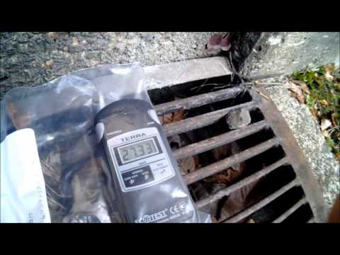 Youtube: 32.48 microSv/h, rain water drain outlet, Nihonmatsu, Fukushima Jan 2014