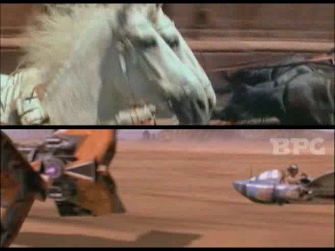 Youtube: Ben-Hur vs Star Wars (Comparison)