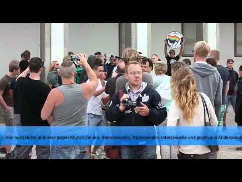 Youtube: Elsässer - Gegendemo in Karlsruhe mit Übergriffen durch Montagsdemonstranten
