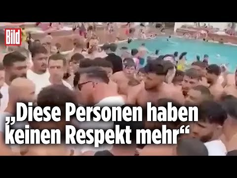 Youtube: Massenschlägerei mit 100 Männern in Berliner Freibad