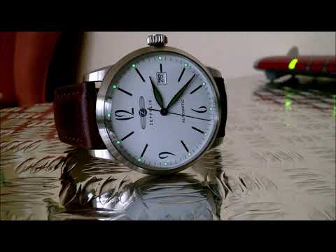 Youtube: ZEPPELIN Automatikuhr - Serie Flatline 7350-1