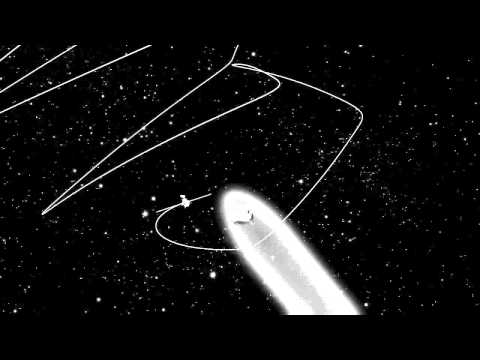 Youtube: Rosetta's orbit around the comet 67P/Churyumov-Gerasimenko in August 2014