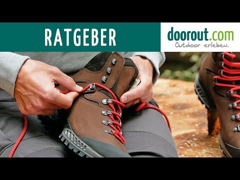 Youtube: Wanderschuhe richtig schnüren - Die 4 besten Schnürtechniken