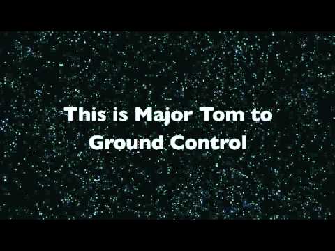 Youtube: David Bowie Space Oddity  Lyrics