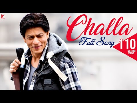 Youtube: Challa | Full Song | Jab Tak Hai Jaan | Shah Rukh Khan, Katrina Kaif | Rabbi | A. R. Rahman | Gulzar