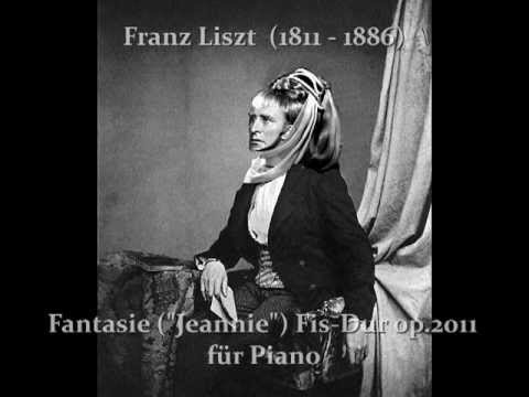 Youtube: [not] FRANZ LISZT - Fantasie ("I Dream Of Jeannie") Fis-Dur op. 2011 für Piano