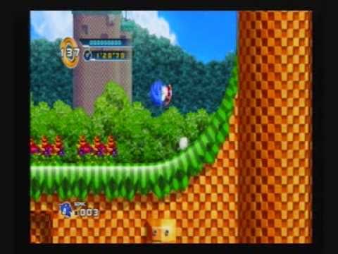 Youtube: Let's Play Sonic the Hedgehog 4 Episode I (Blind German) - Part 1 - Splash Hill Zone
