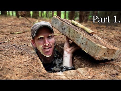 Youtube: Ein japanisches Spinnenloch graben (und darin schlafen!!!)