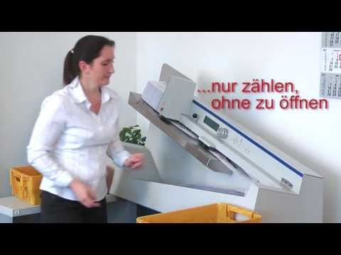 Youtube: Automatischer Brieföffner OL 1000 plus: Öffnen der Eingangspost im Handumdrehen