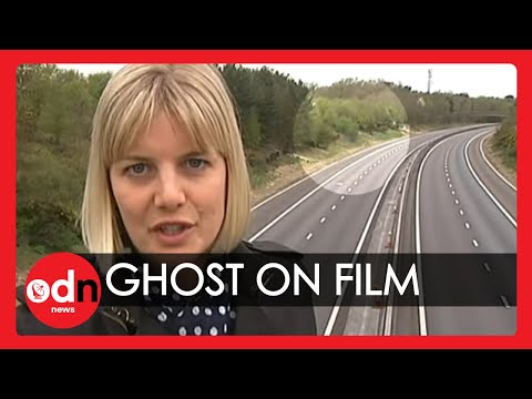 Youtube: 'Ghostly shadow' filmed on live TV