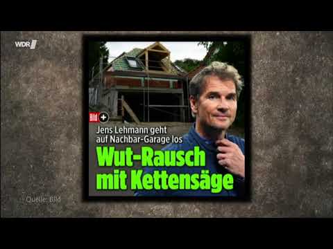Youtube: LUSTIG!! Jens Lehmann - Wutrausch mit Kettensäge - Axel Kruse: "natürlich nicht"