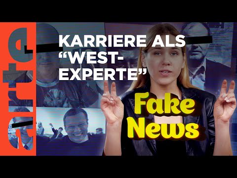 Youtube: Von Beruf Putin-Fan: Russlands "West-Journalisten" | Fake News | ARTE