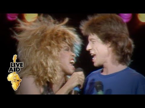Youtube: Mick Jagger / Tina Turner - State Of Shock / It's Only Rock 'n' Roll (Live Aid 1985)