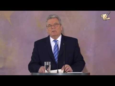 Youtube: Joachim Gauck - Europa-Rede des Bundespräsidenten (2013)